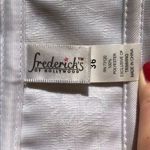 Frederick's of Hollywood Intimates & Sleepwear - White Fredericks Corset Frederick's of Hollywood Intimates & Sleepwear - White Fredericks Corset